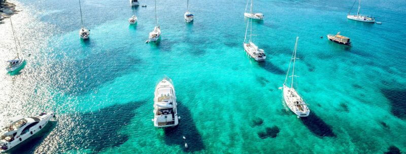 BRAIN Yachting Luftaufnahme Segelschiffe