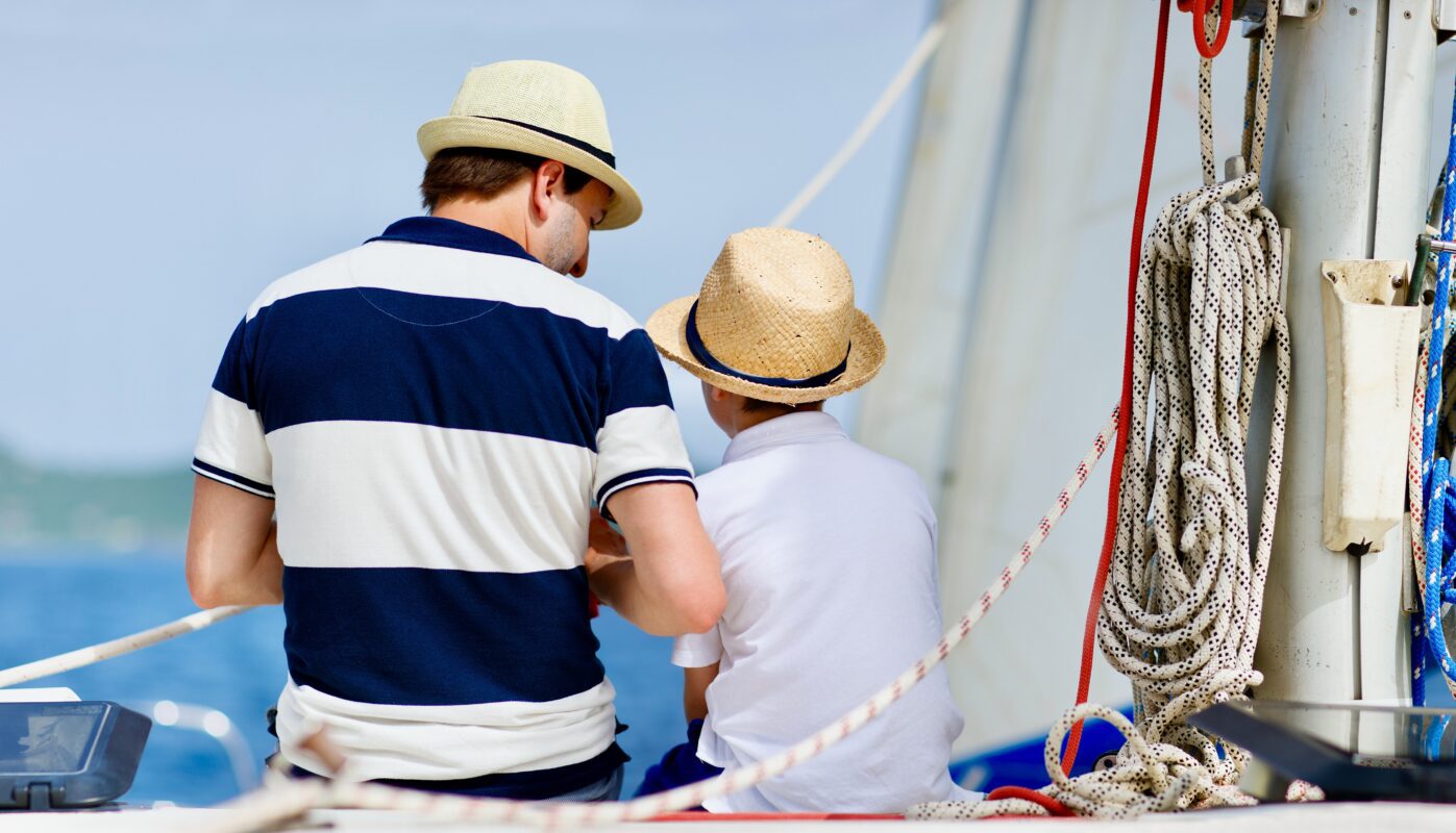 BRAIN Yachting Family father and son